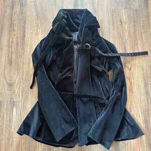 Yasuyuki ishii velour bondage vampire jacket
